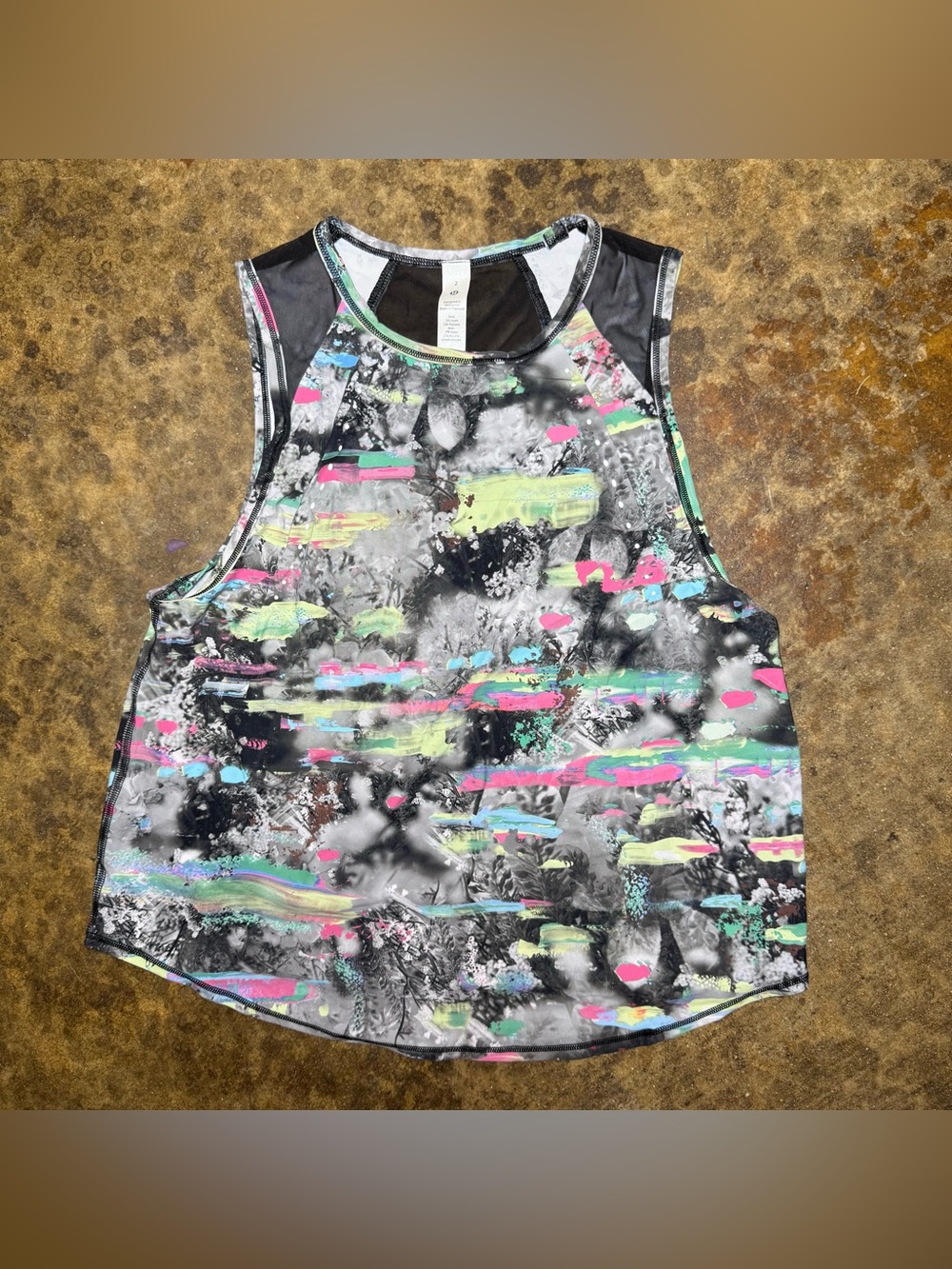 Lululemon Sculpt Cropped Tank Top size 2